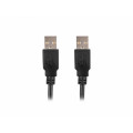 LANBERG Kabel USB-A M/M 2.0 1.8m Czarny