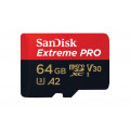 SanDisk Karta Extreme Pro microSDXC 64GB 200/90 MB/s A2 V30