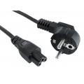 Gembird Kabel zasilający do notebooka koniczynka C5 3M