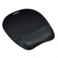 Fellowes 9176501 podkładka żelowa pod mysz i nadgarstek Memory Foam, czarna