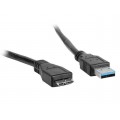 NATEC NKA-0637 Natec kabel micro USB 3.0, 0.5M, czarny, blister
