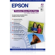 Epson Papier Premium Glossy Photo 20 arkuszy 255 g/m A3