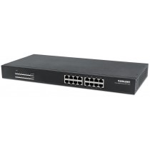 Intellinet Network Solutions Przełącznik Gigabit 16x 1000Mbps RJ45 PoE+ 220W Rack 19