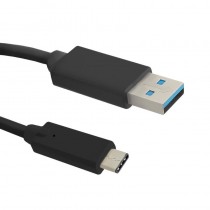 Qoltec 50492 Kabel USB 3.1 typ C męski USB 3.0 A męski 1.5m