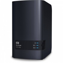 Western Digital WDC WDBVBZ0160JCH-EESN NAS WD My Cloud EX2 Ultra, RAID, 16TB, 10/100/1000 Mb/s, czarny