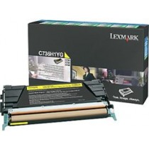 Lexmark Toner Optra C73x/X73x Yellow 10K C736H1YG