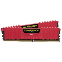 Corsair Vengeance LPX Pamięć DDR4 32GB 2x16GB 2666MHz CL16 1.2V Czerwona