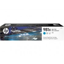 HP L0R09A Tusz 981X cyan 10 000 str. PageWide Enterprise 556/586