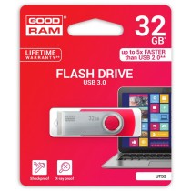 GoodRam Pamięć USB UTS3 32GB USB 3.0 Czerwona