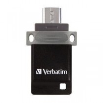 Verbatim Dual USB Drive 16 GB - OTG/USB 2.0 for Smarphones & Tablets