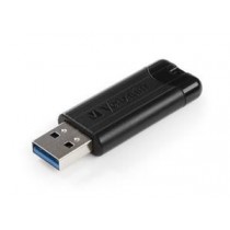 Verbatim 49318 USB DRIVE 3.0 64GB PINSTRIPE BLACK
