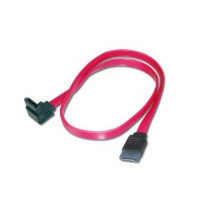Assmann Kabel połączeniowy Serial ATA Typ SATA (7pin) kątowy/SATA (7pin) Ż/Ż 0,5m Czerwony