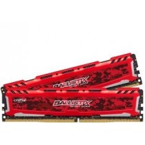 Crucial Pamięć DDR4 Ballistix Sport LT 16GB (2x8GB) 2400MHz CL16 DRx8 1,2V Red