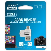 GoodRam Czytnik kart AO20-MW01R11 (Zewnętrzny; MicroSD MicroSDHC)