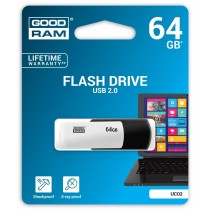 GoodRam Pendrive UCO2 64GB USB 2.0 Black-White