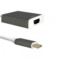 Qoltec Adapter USB 3.1 typC męski / HDMI A żeński