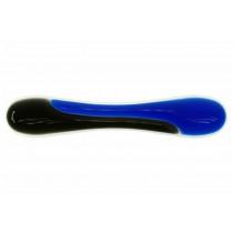 Kensington 62397 Podkładka pod klawiaturę Crystal Wristres Wave - żelowa, niebiesko-czarna