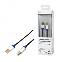 LogiLink BUAB220 - Kabel Premium USB2.0 A/B 2m