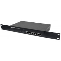 Intellinet Network Solutions INTELLINET 8-Port Fast Ethernet PoE+ Switch 4 x PoE IEEE 802.3at/af Power-over-Ethernet ports 4 x Standard RJ45 Ports