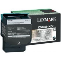 Lexmark C546U1KG Toner black 8000 str. zwrotny C546dtn / X546dtn / X548
