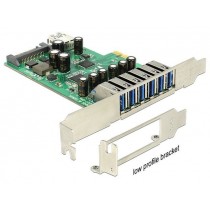 DeLOCK Karta PCI Express -> USB 3.0 6-port + 1x internal USB