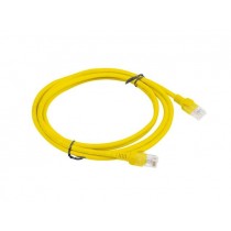 Lanberg PCU5-10CC-0200-Y Patchcord RJ45, kat. 5e, UTP, 2m, żółty