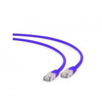 Gembird PP6A-LSZHCU-V-1M patchcord RJ45, kat. 6A, SFTP, LSZH, 1m, fioletowy