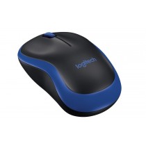 Logitech Mysz bezprzewodowa M185 910-002236 (optyczna; 1000 DPI; kolor niebieski)