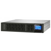 PowerWalker UPS ON-LINE 1000VA CRS 3x IEC OUT, USB/RS-232, LCD, RACK 19''/TOWER, 6A CHARGER