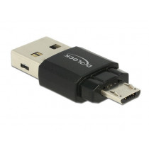 DeLOCK Czytnik kart Micro USB 2.0 OTG