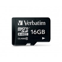 Verbatim Karta pamięci MicroSDHC 16GB Class 10