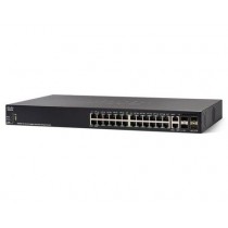 Cisco Systems SG350X-24-K9-EU Cisco SG350X-24 24-port Gigabit Stackable Switch