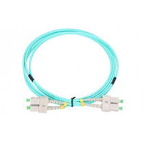 Extralink Patchcord SC/APC-SC/APC MM OM3 DUPLEX 3.0mm 1m