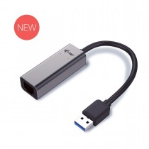 iTec USB 3.0 adapter Metal Gigabit Ethernet, 1x USB 3.0 do RJ45 10/100/1000 Mbps