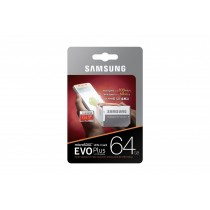 Samsung memory card Evo Plus microSDXC 64GB CL10 UHS1