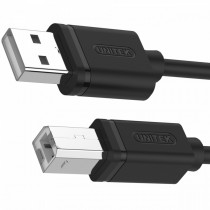 Unitek Kabel USB 2.0 AM-BM, 3M, Y-C420GBK