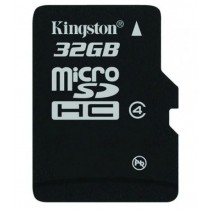 Kingston Karta pamięci Micro SDHC 32GB bez adaptera, class 4 (SDC4/32GBSP)