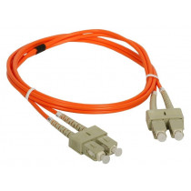 A-LAN Okablowanie strukturalne FO Patch cord MM SC-SC dupl 50/125