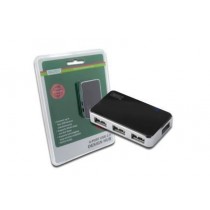 Digitus DA-70220 HUB/Koncentrator 4-portowy USB 2.0 HighSpeed, aktywny, czarny