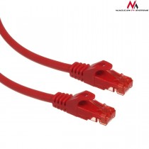 Maclean Patchcord MCTV-300 R UTP cat6 wtyk-wtyk 0,5m czerwony