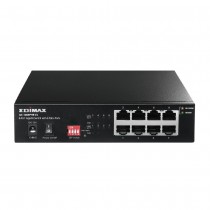 Edimax GS-1008PHE V2 GS-1008PHE Long Range 8x Gigabit Switch with 4 PoE+(60W tb) & DIP Switch