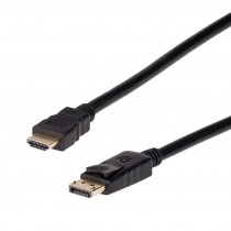 Akyga Kabel HDMI / DisplayPort AK-AV-05 1.8m