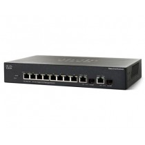 Cisco Systems Switch zarządzalny Cisco SG300-10 8x100/1000 2xSFP Combo (SRW2008-K9)