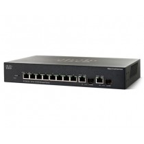 Cisco Systems Switch zarządzalny Cisco SF302-08 8x100 2xSFP Combo (SRW208G-K9)