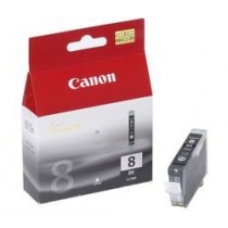 Canon Ink Black | CLI-8 BK w/Sec, Original, | Pigment-based ink, Black,, PIXMA iP4200/iP5200/, 