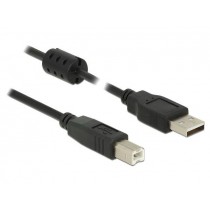 DeLOCK Kabel USB-A -> USB-B M/M 2.0 3m Czarny