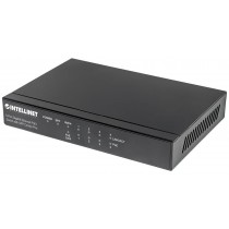 Intellinet Network Solutions INTELLINET 5-Port PoE+ Gigabit Switch with SFP Combo Port 4 x PSE Ports IEEE 802.3at/af 80W Desktop