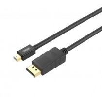 Unitek Kabel miniDisplayPort/DisplayPort M/M, 3.0m, Y-C612BK