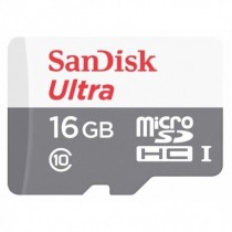 SanDisk Ultra microSDHC 16GB 80MB/s UHS-I Class 10