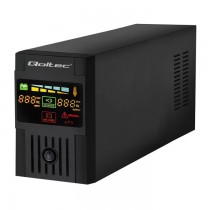 Qoltec 53950 Zasilacz awaryjny UPS MONOLITH 400VA 240W LCD USB